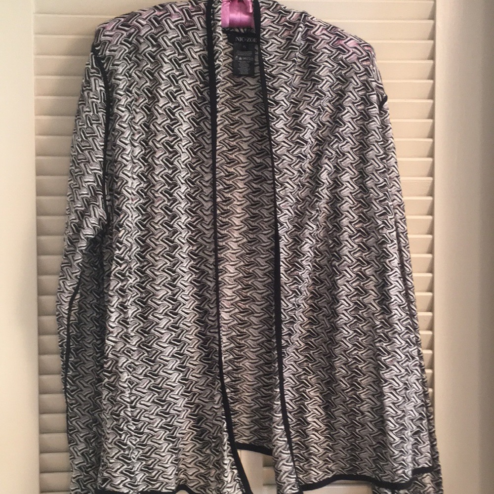 Nic + Zoe open front jacket